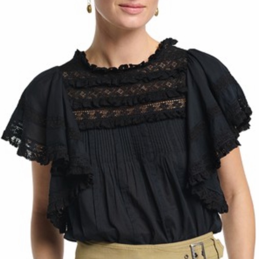 Vanessa Bruno Neslie lace blouse